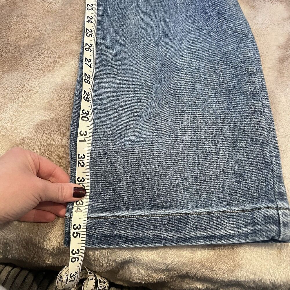 Freckled Poppy x Risen Jeans Women’s Wide Leg Denim 36” Jeans Size 11 / 30 - Picture 10 of 13